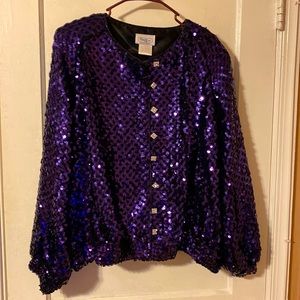 Sequins Bomber Jacket!